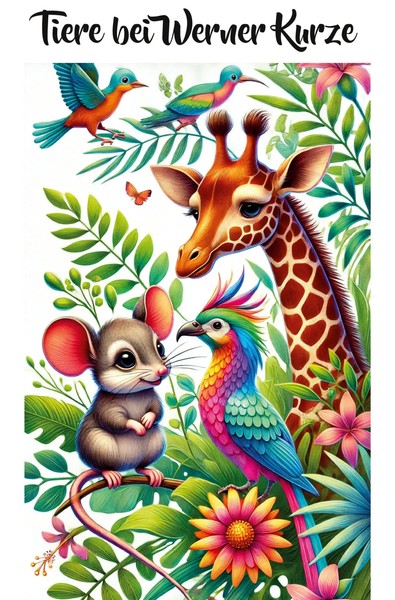 Tiere Werner Kurze Taschenbuch 98 S. Deutsch 2024 Rediroma-Verlag-image