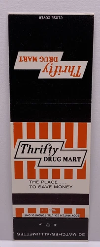Thrifty Drug Mart, Matchbook Cover