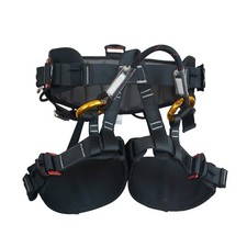 SOB Climbing Harness, Half Body Tree Climbing Harness Men,Thicken Widen Prote...