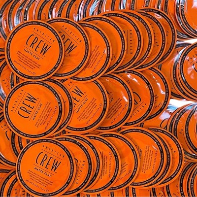 Lot Of 100 - American Crew Matte Clay Hair Styling To-Go  0.1 Oz Medium Hold