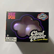 Schylling Nee Doh Cloud Pleaser Soft Doh Squish - Purple - Shimmers Shines NIB