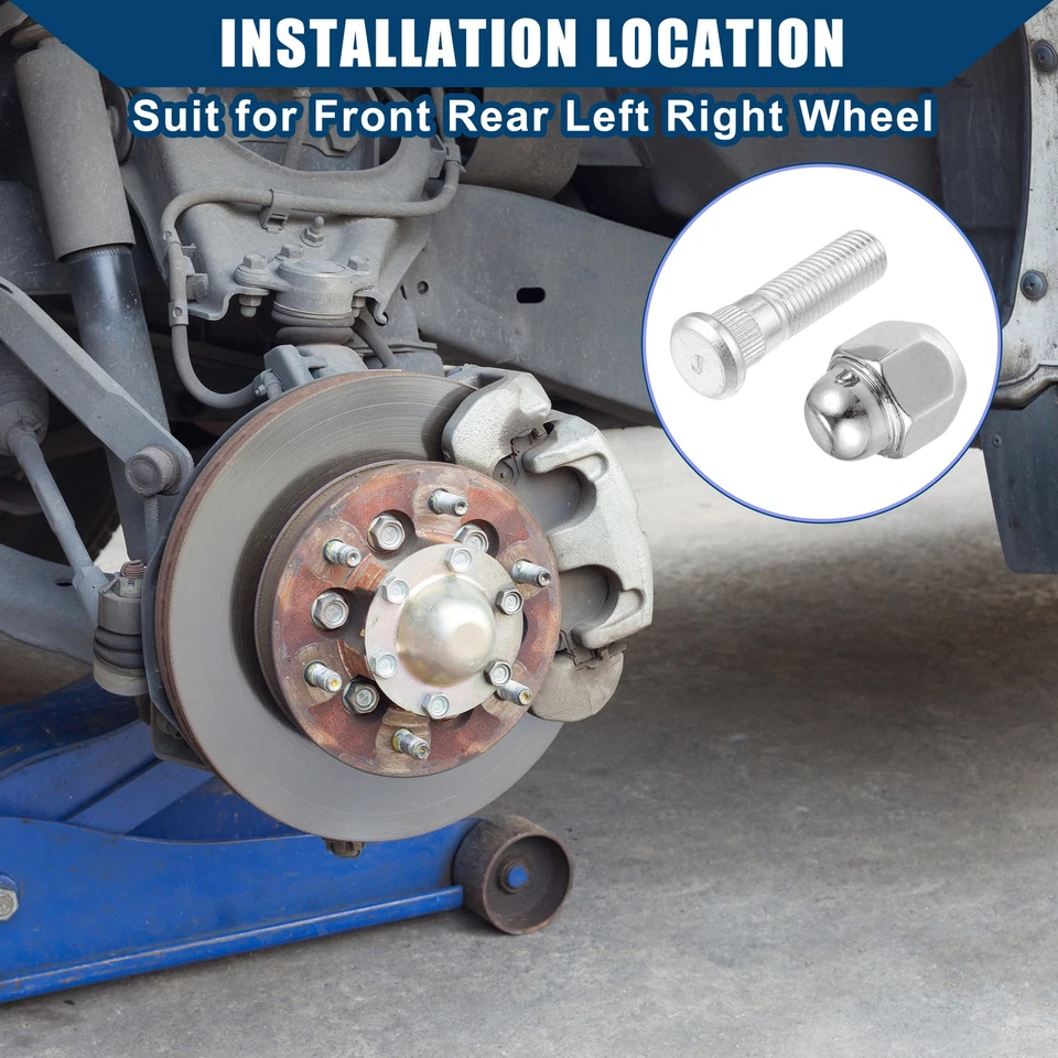 1set No.52950-14140 M12-1.50 Wheel Stud Bolts for Hyundai Sonata for Kia Rio - Изображение 2 из 4