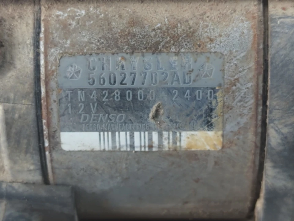 Dodge Dakota 2004-2009 motor de arranque de auto solenoide fabricante original U6JA9 Foto 2 de 4