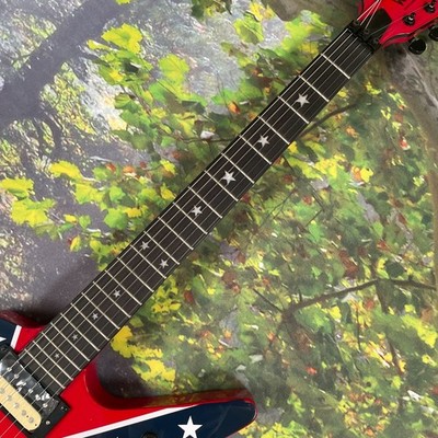 RED DIME Electric Guitar 6s Rosewood Fretboard STAR inlay Free Ship
