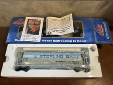 VINTAGE ATLAS ACF 3-BAY CLINDRICAL HOPPER SHPX 61164 STERLING SALT O SCALE NIB