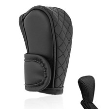 Car Gear Shift Cover, Leather Shift Cover, Waterproof Dust Anti-Slip Gear Shi...