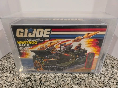 Warthog A.I.F.V. 1983 G.I. JOE Vintage Original AFA GRADED EX+/NM 75+