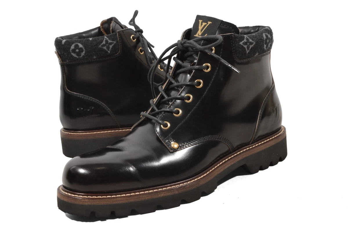 Louis Vuitton By Pharell Mens Combat Boots Size 8 in great condition LV Remix Combat Boot - Men - Shoes | LOUIS VUITTON ® main image 4