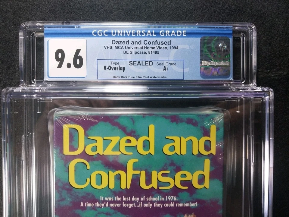 DAZED AND CONFUSED (VHS, 1994) CGC 9.6 A+ FACTORY SEALED Highest Grade on Ebay! - Image 2 of 4
