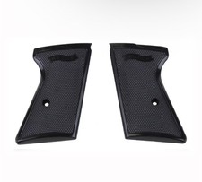 Factory Original Walther PPK/E Black Checkered Grips