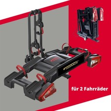 Fahrradträger INNRACK, für 2 e-Bike Fahrräder, für Anhängerkupplung, Schwarz
