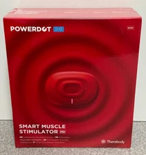 Therabody PowerDot Duo 2.0 Smart Muscle Stimulator Red NEW