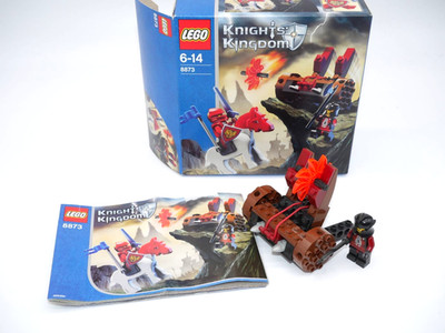 LEGO 8873 - Ritter Knights Kingdom Catapult  - ohne roten Ritter / mit BA & OVP