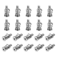 40 Pcs M2x9.85mm GPU Graphics Card Back Plate Heatsink Spring Screws