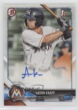 2018 Bowman Prospect Auto Aaron Knapp #PA-AK Auto 3h6