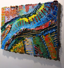 ORIGINAL OIL█PAINTING OCEAN ART█SIGNED '26█LANDSCAPE OUTSIDER NATURE REALISM POP