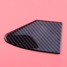 Autocollant couverture port charge en fibre carbone pour Tesla Model X S 14-2019