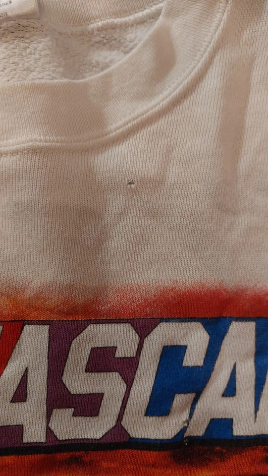 Vintage 90s Nascar Sweatshirt Mens Sz Large Racing Winston Cup Tour 1998 Sweater - Image 4 of 4