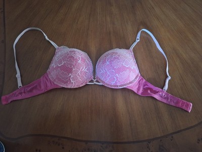 Felina Ultra Padded Plunge Push-Up Bra N72248 Underwire Support size 34C