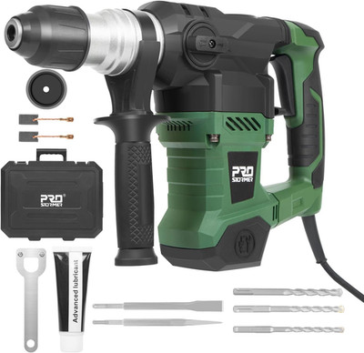 1-1/4 Sds-Plus Rotary Hammer, 13 Amp Powerful Motor, 4 Functions Rotary Hammer