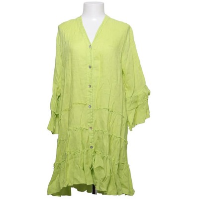 JOT, Kleid, Größe: S, Grün, Leinen, Einfarbig, Damen #D6o
