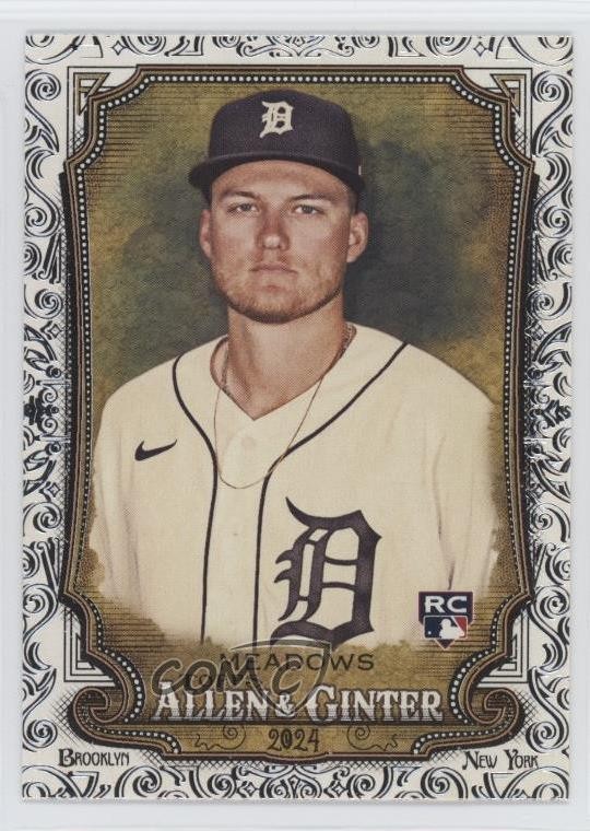 2024 Topps Allen & Ginter Foil Filagree Parker Meadows #146 Rookie RC 0nr3