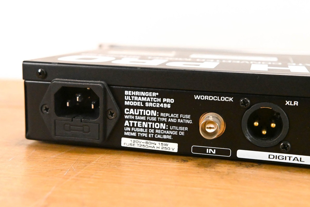 Behringer ULTRAMATCH PRO SRC2496 Sample Rate Converter CG01Z6B | eBay