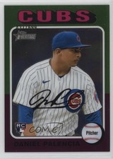 2024 Topps Heritage High Number Rookies Chrome 437/699 Daniel Palencia #491 1k0w