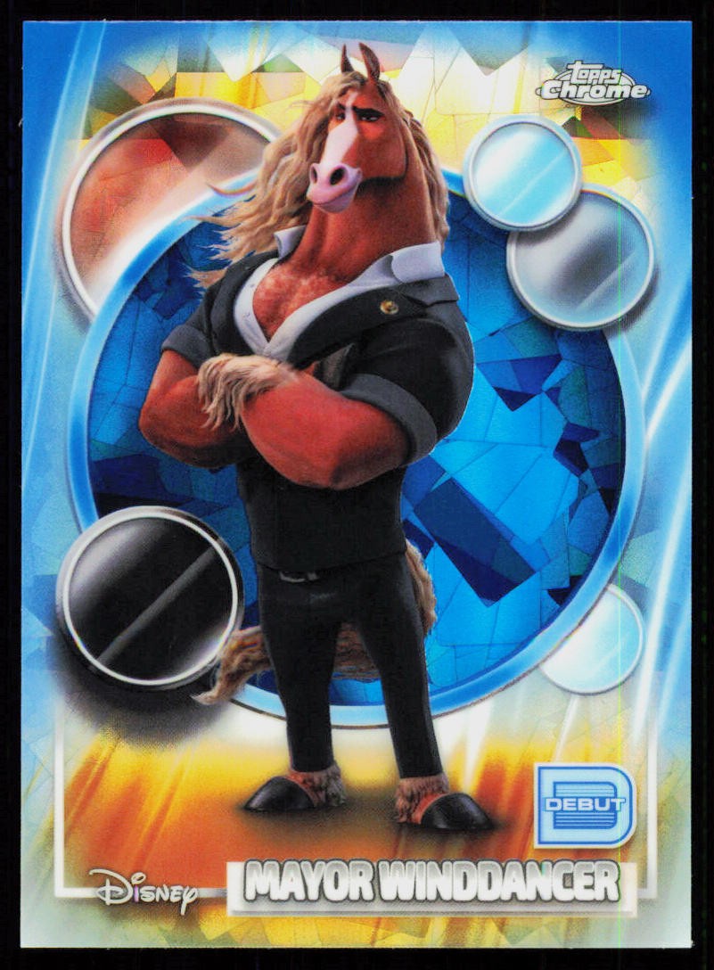 2026 Topps Chrome Disney Sapphire Edition #69 Mayor Winddancer
