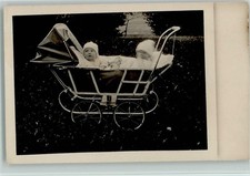 13005946 - Photo Postcard Twin Stroller Baby