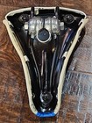 vintage Deluxe Sport bike seat Bule/white  leather, Super Clean 🔥🔥🔥🔥🔥 — photo 6