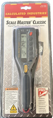 Calculated Industries Scale Master Classic Rolling Calculator - 6020 NEW