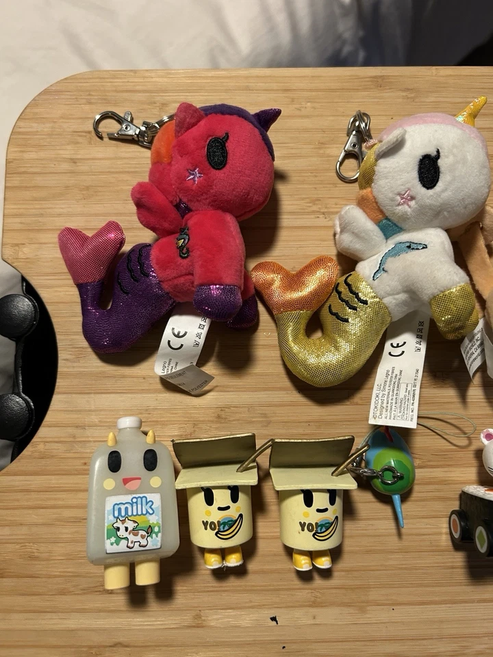 Figuras y Peluche Tokidoki Unicorno Mermicorno Moofia Sushicorno Donutella Latte Foto 2 de 4