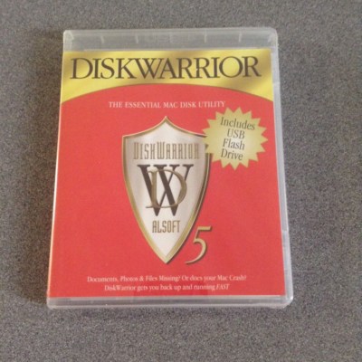 DiskWarrior 5 - Mac (select) Version 5 Edition Flash Drive NEW & Sealed ...