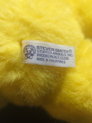 Vintage Grateful Dead Steven Smith Yellow Jointed Plush Stuffed