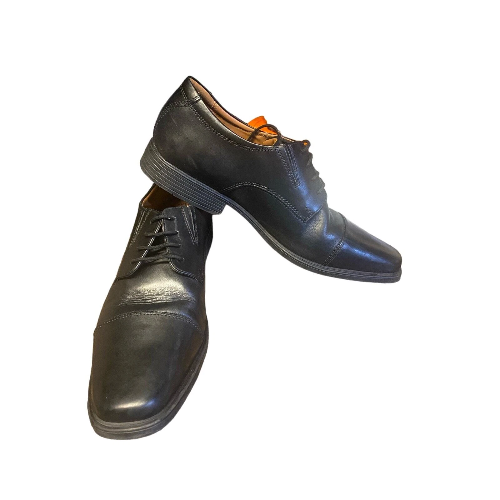 Scarpe eleganti Oxford nere stringate Collection by Clarks 15770 taglia 13