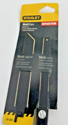 VINTAGE STANLEY Professional Cushion Grip Multi-Saw, 20-220 USA