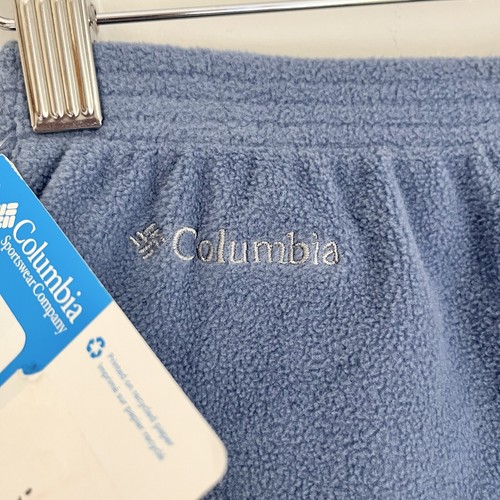 NWT Columbia Girl’s Youth Glacial Fleece Skirt in Blue Bluebell Roses Medium - Picture 7 of 8