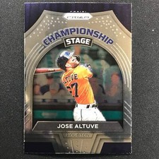 2022 Prizm JOSE ALTUVE Championship Stage Base #9