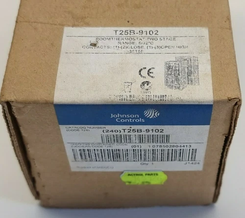 Johnson Controls Penn T25B-9102 Two Stage Room Thermostat - Picture 4 of 4