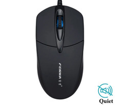 USB Wired silent click LED Optical Mouse For office,Home and gamers