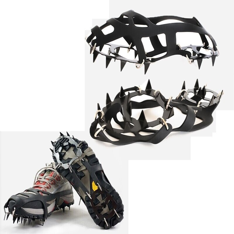 Crampons Dérapants pour Éviter les Chutes en Randonnée et Chasse d'Hiver