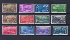 REPUBBLICA 1948 BELLA RISORGIMENTO Serie 12 Valori Nuovi MH Sassone 550,00 Euro