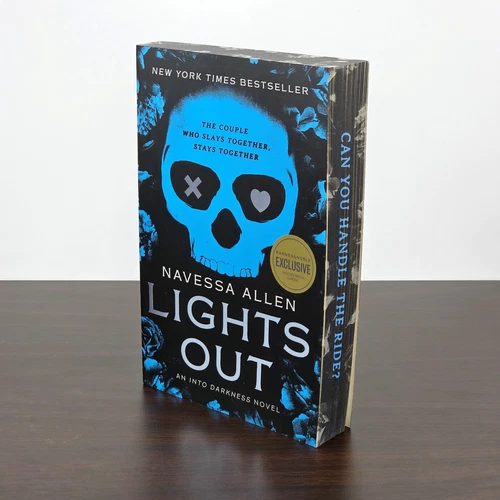 LIGHTS OUT By Navessa Allen STENCILED EDGES Barnes & Noble Exclusive Edition