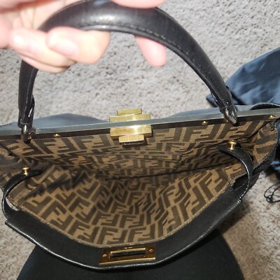 FENDIバケハ　yuu Peekaboo Soft Large Precious skin Multicolor | Fendi