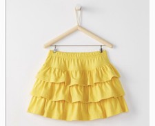 NWT Hanna Andersson Yellow Scooter skirt skort 110 5t 