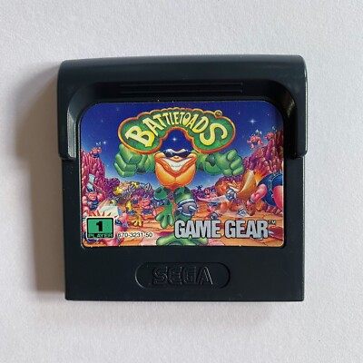 Battletoads Sega Game Gear Game Cartridge - getestet & funktionsfähig - RAR  