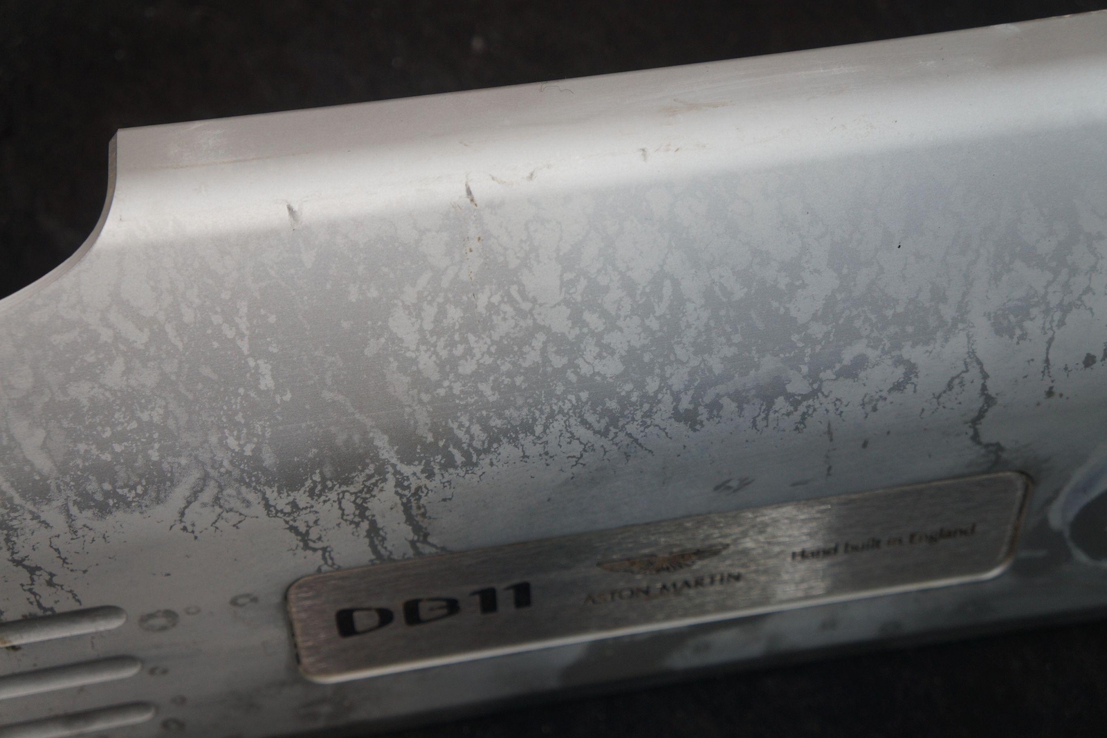 Left Driver Door Sill Scuff Plate Hy53-132a13-ad Oem Aston Martin Db11 2020 NOTE