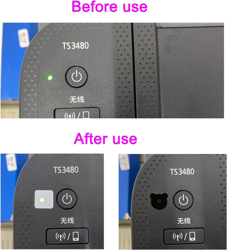 2PCS Light Blocking Stickers, LED Light Dimming Sticker, Dimming Light 80% Black - Picture 5 of 12