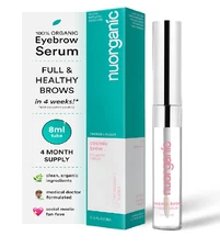 Cosmic Brow Eyebrow Growth Serum by Nuorganic – Natural Formula for Stronger, Fu